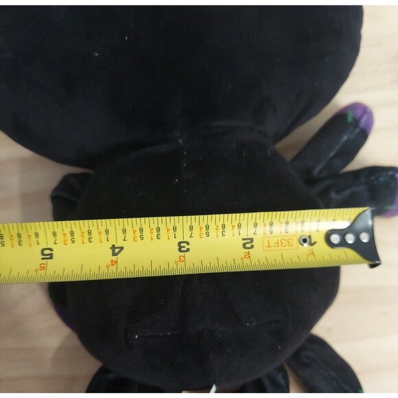 Kellytoy Spider Vampire Buttons Orange Black Purple Plush Halloween - Picture 9 of 10